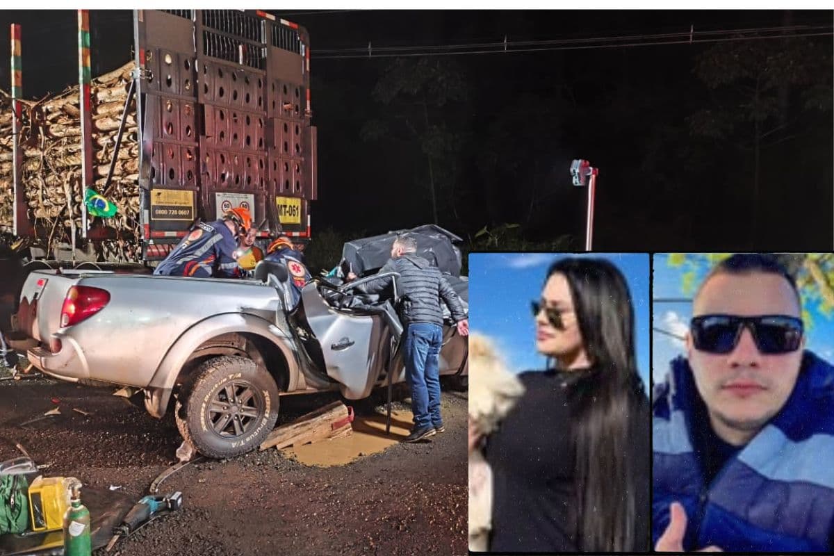 Acidente na PR-160 em Telêmaco Borba deixa dois mortos e dois feridos