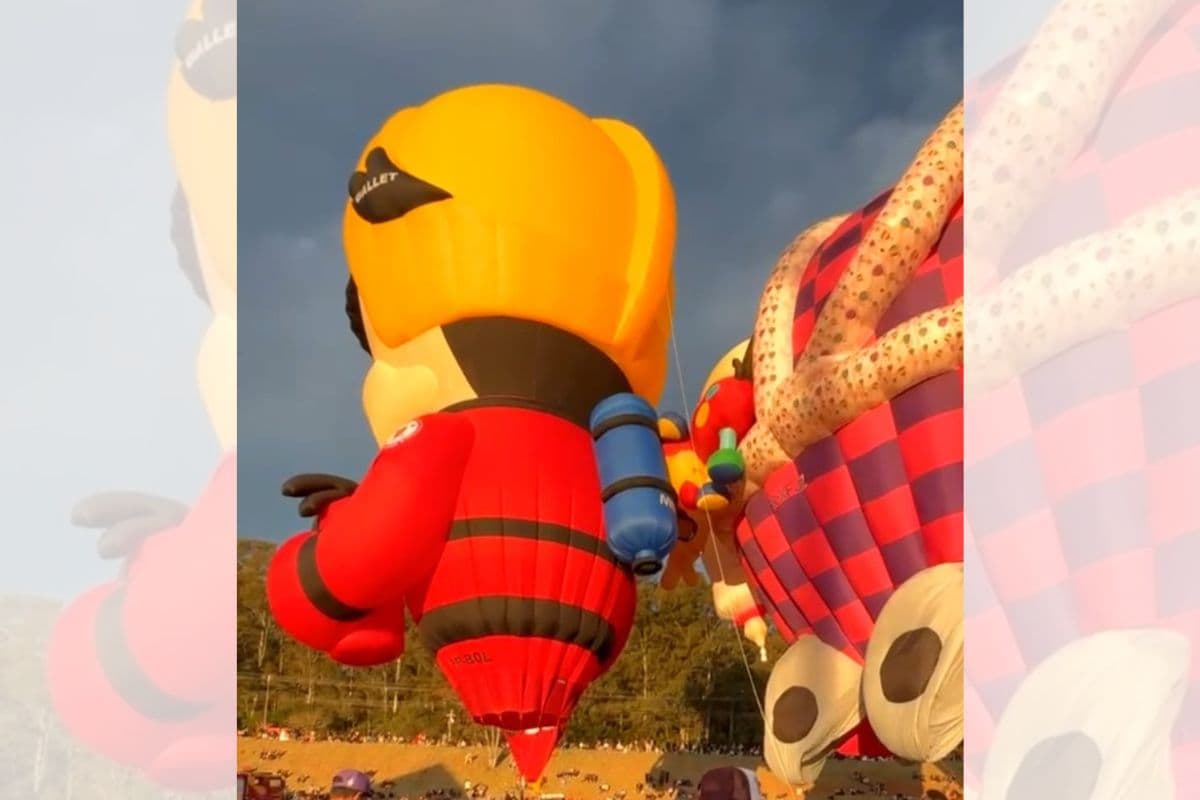 Festival de Balonismo em Ponta Grossa: acompanhe ao vivo a subida dos balões neste domingo