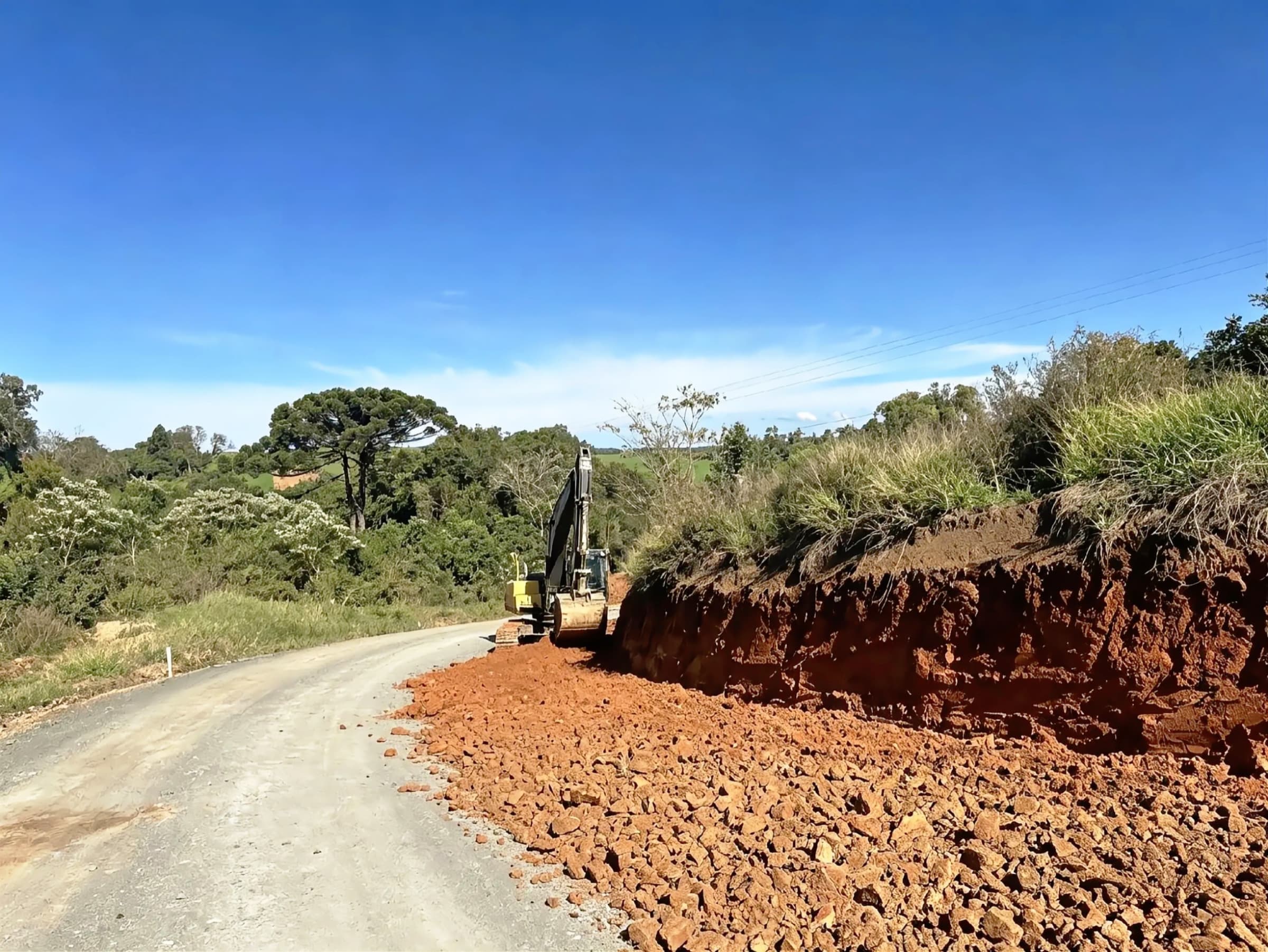 R$ 28 milhões: Começa obra de pavimentação em concreto na estrada que liga Reserva a Ivaí