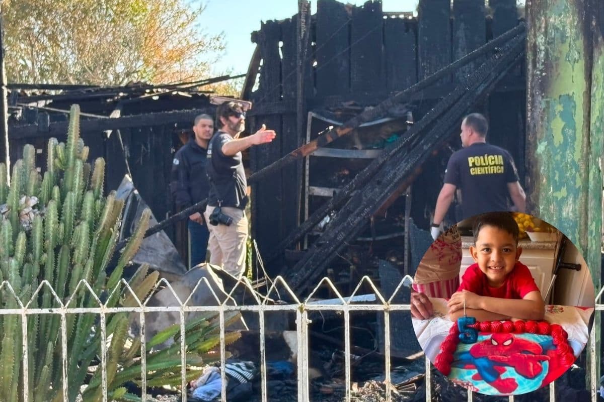 Vela acesa pode ter causado incêndio que matou criança em Uvaranas, diz delegado
