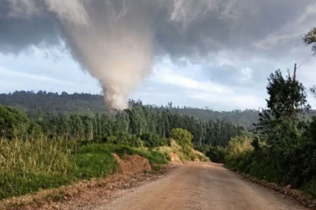 Simepar confirma tornado F3 em Piraí do Sul com ventos de até 332 km/h