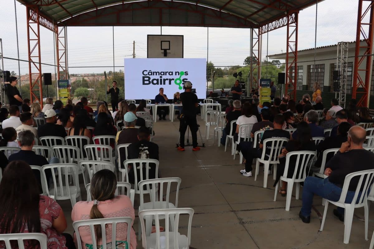 Câmara nos Bairros chega neste domingo na Vila Coronel Cláudio