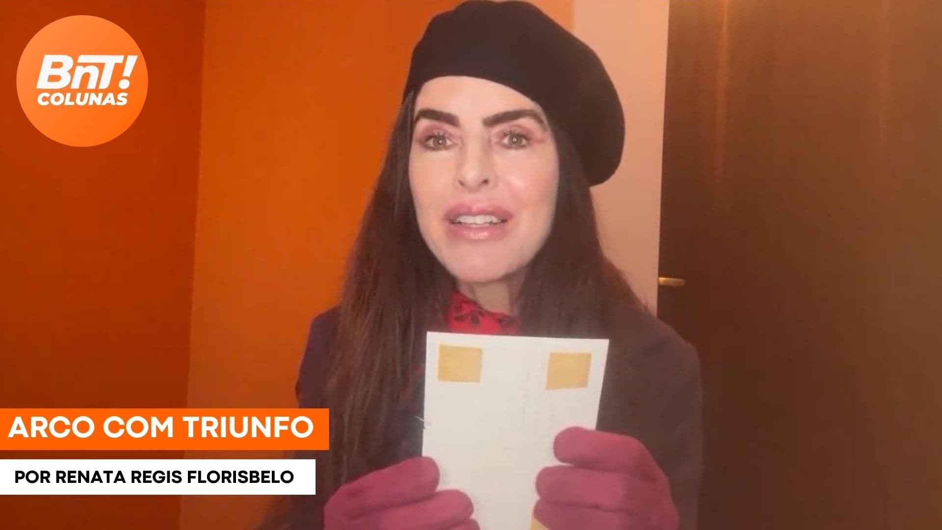 Arco com triunfo, por Renata Régis Florisbelo