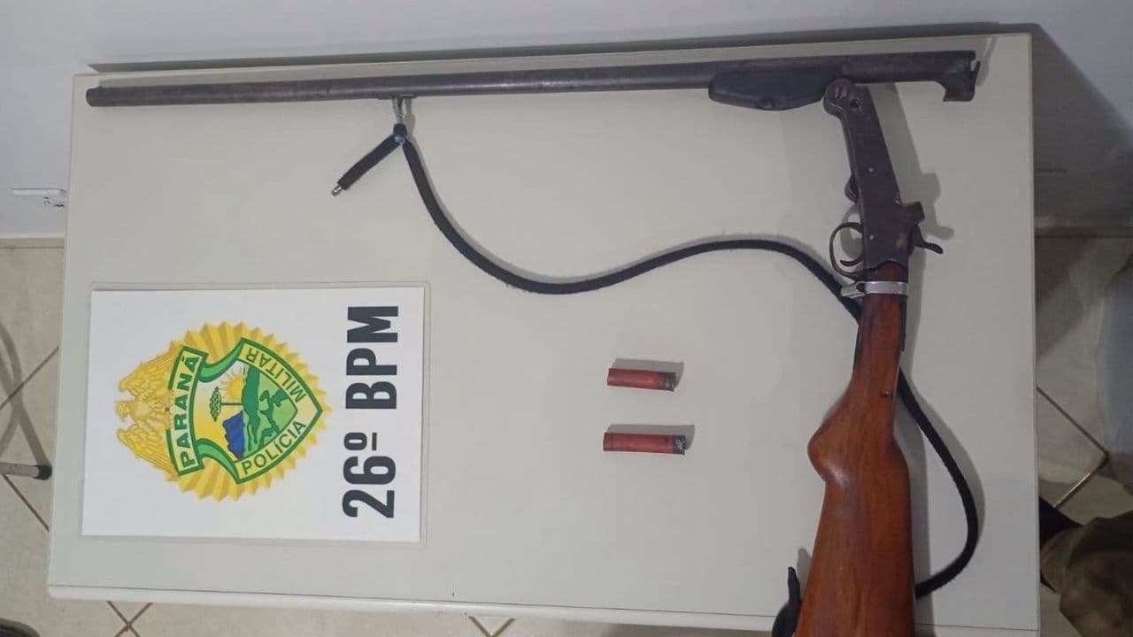 Homem é preso após discussão e tiros em Tibagi