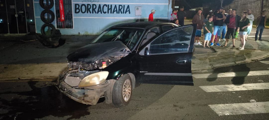 Idoso ferido em acidente
