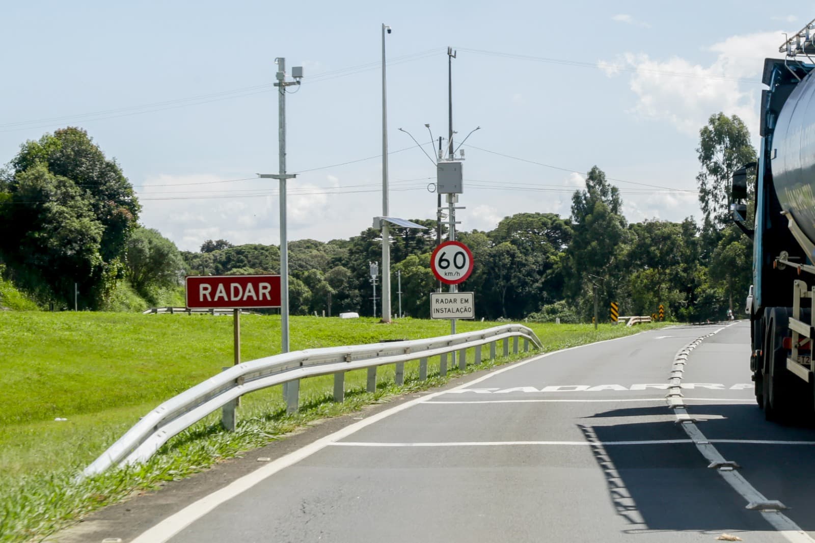 Rodovias dos Campos Gerais terão 11 novos radares; veja os locais