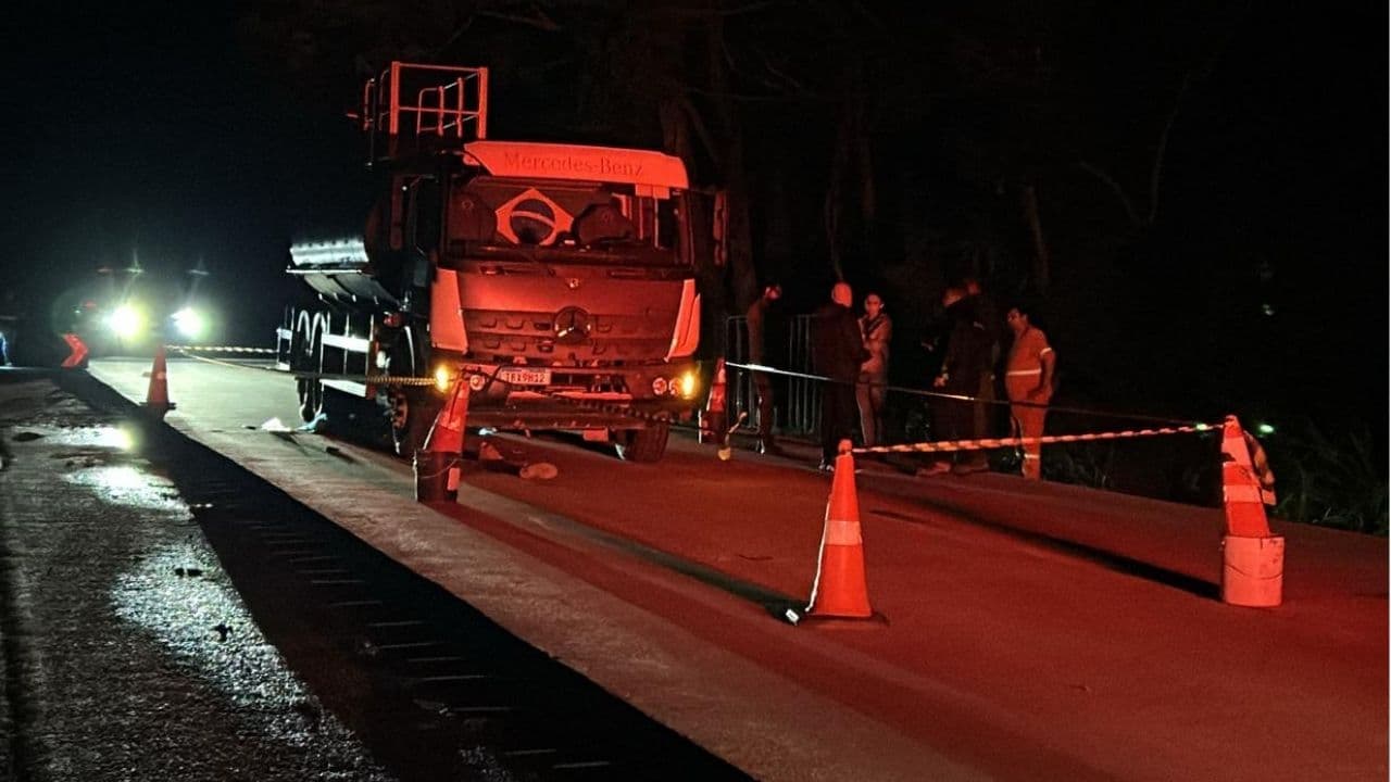 Identificado trabalhador que morreu após ser atropelado por caminhão na PR-151, em Ponta Grossa