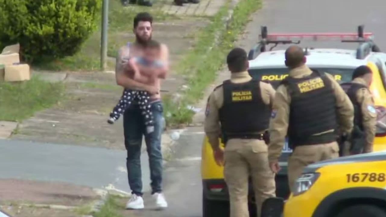 Pai é preso após fazer filho de 2 anos refém no Paraná