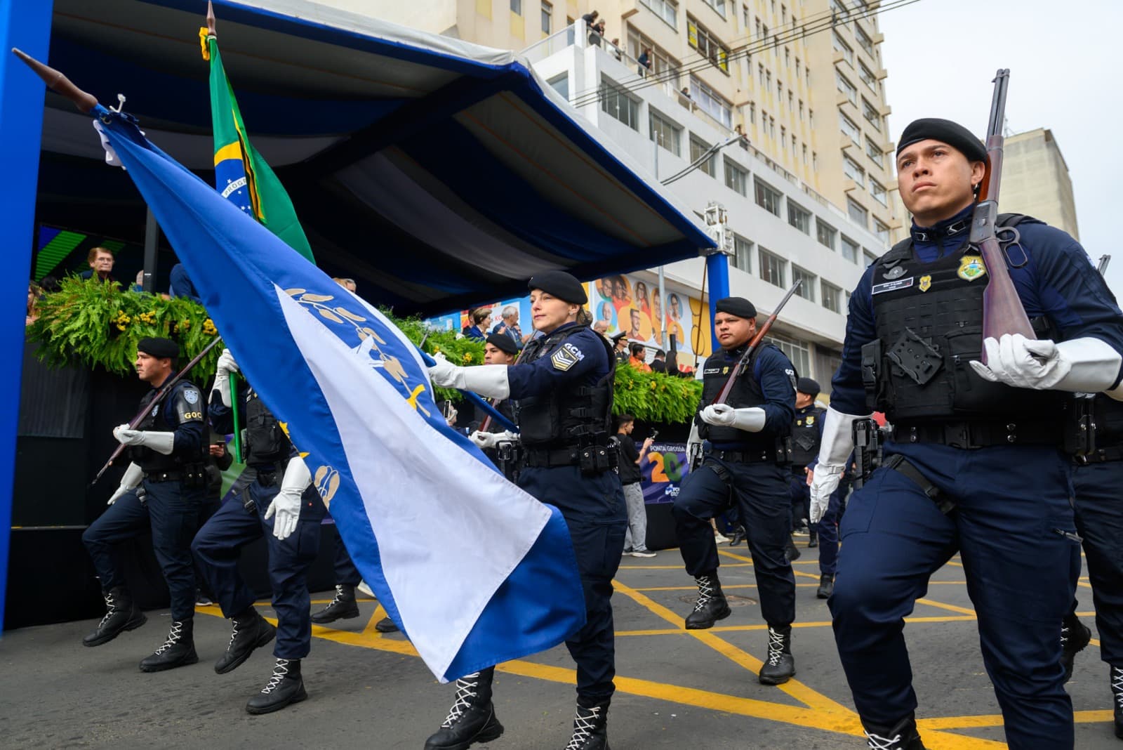 Prefeitura divulga croqui oficial do desfile de 15 de Setembro em Ponta Grossa