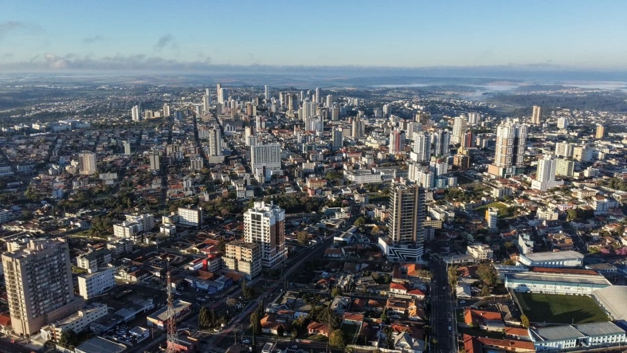 Temperaturas abaixo dos 10°C marcam a segunda-feira em Ponta Grossa e região