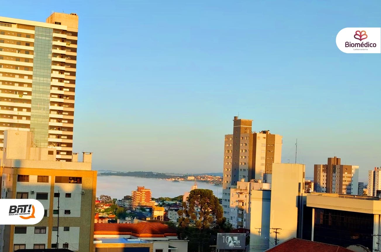 Dias de sol, porém a chuva deve marcar presença durante a semana