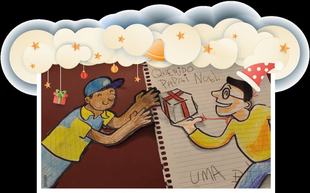 Crianças de PG enviam cartinhas para o Papai Noel. Saiba como doar: