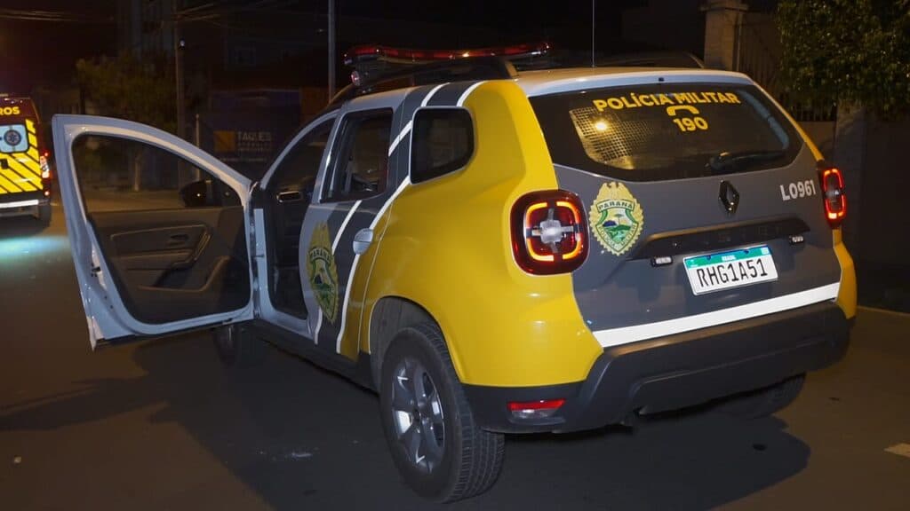 Jovem é preso após agredir esposa em PG