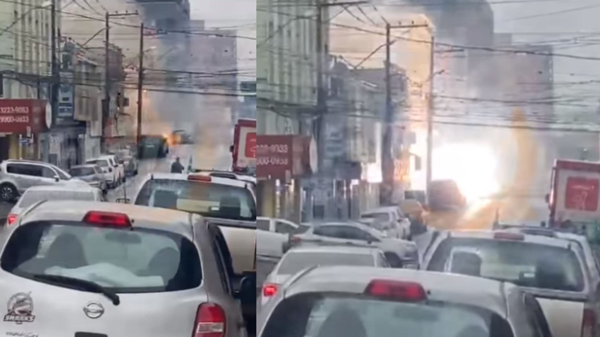 Explosões no centro de PG deixam mais de 3 mil pessoas sem luz