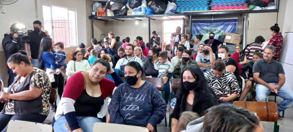Cufa distribuí mais de 1 tonelada em alimentos para famílias carentes