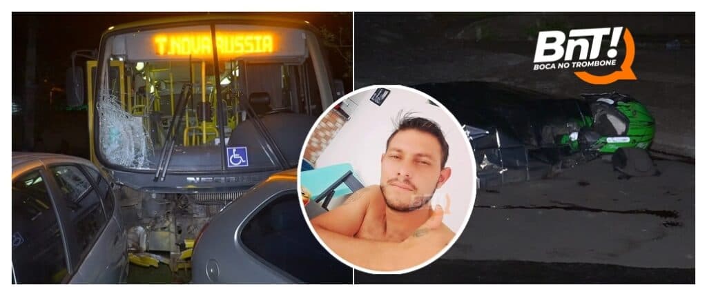 Identificado homem morto em acidente entre ônibus e motocicleta em Bairro de PG
