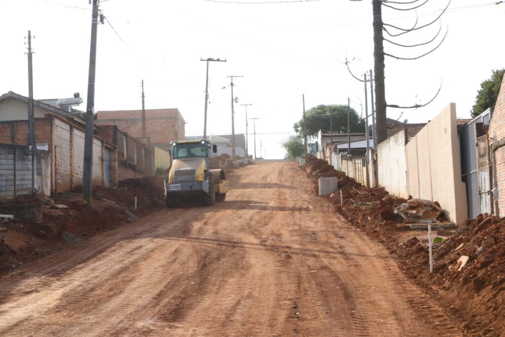 PG inicia pavimentação no Quero-Quero, Castanheiras e Santa Bárbara