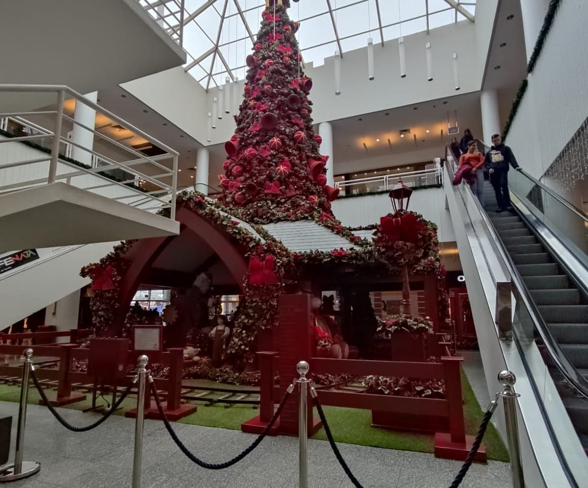 Campanha de Natal do Shopping Palladium inicia amanhã com sorteio de carro e brindes