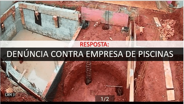 Empresa de piscinas nega golpe em PG e pede paciência aos clientes