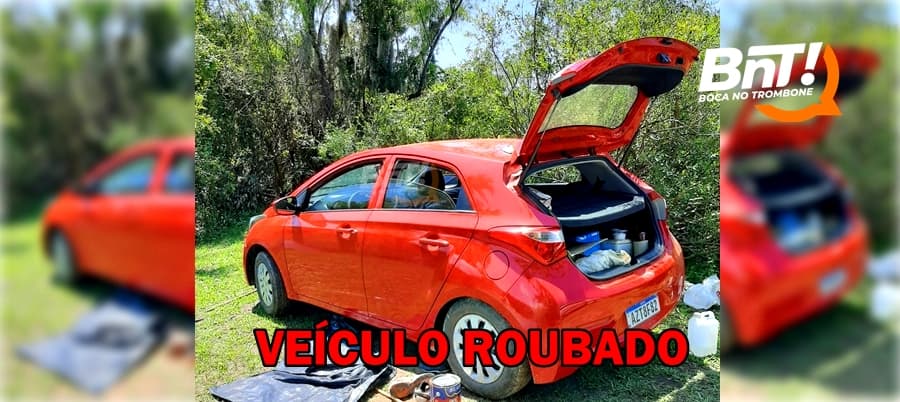 Armados com garrucha, bandidos rendem motorista e roubam veículo em PG