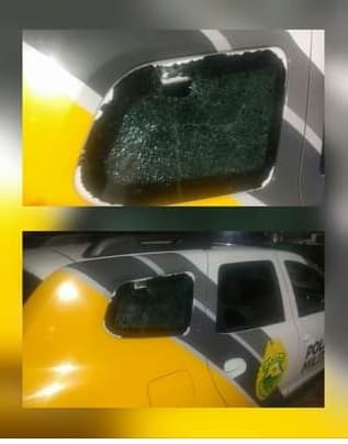 Homem é preso em Ivaí por atirar garrafa em viatura da PM