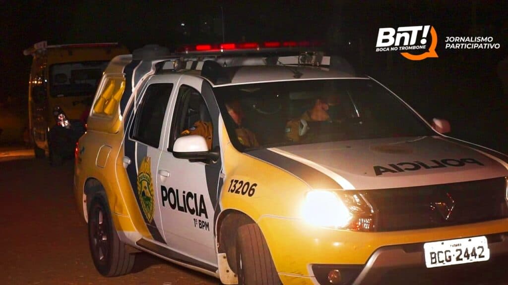 Casal é preso após disparos de arma de fogo em comércio no centro PG