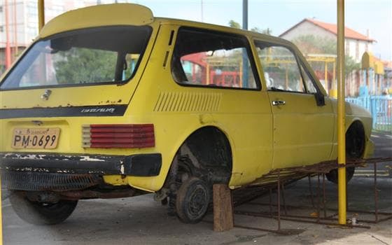 Que fim levou a Brasília Amarela do ‘Parque dos Mamonas’ em PG?