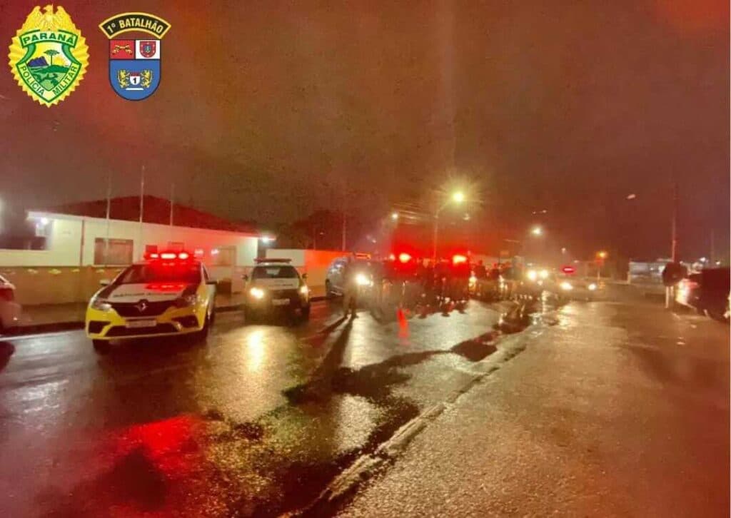 Mais de 200 pessoas são abordadas em Castro e Carambeí durante operação