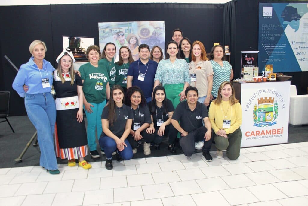 Com sete produtos turísticos, Carambeí se destaca no 4º Salão de Turismo dos Campos Gerais