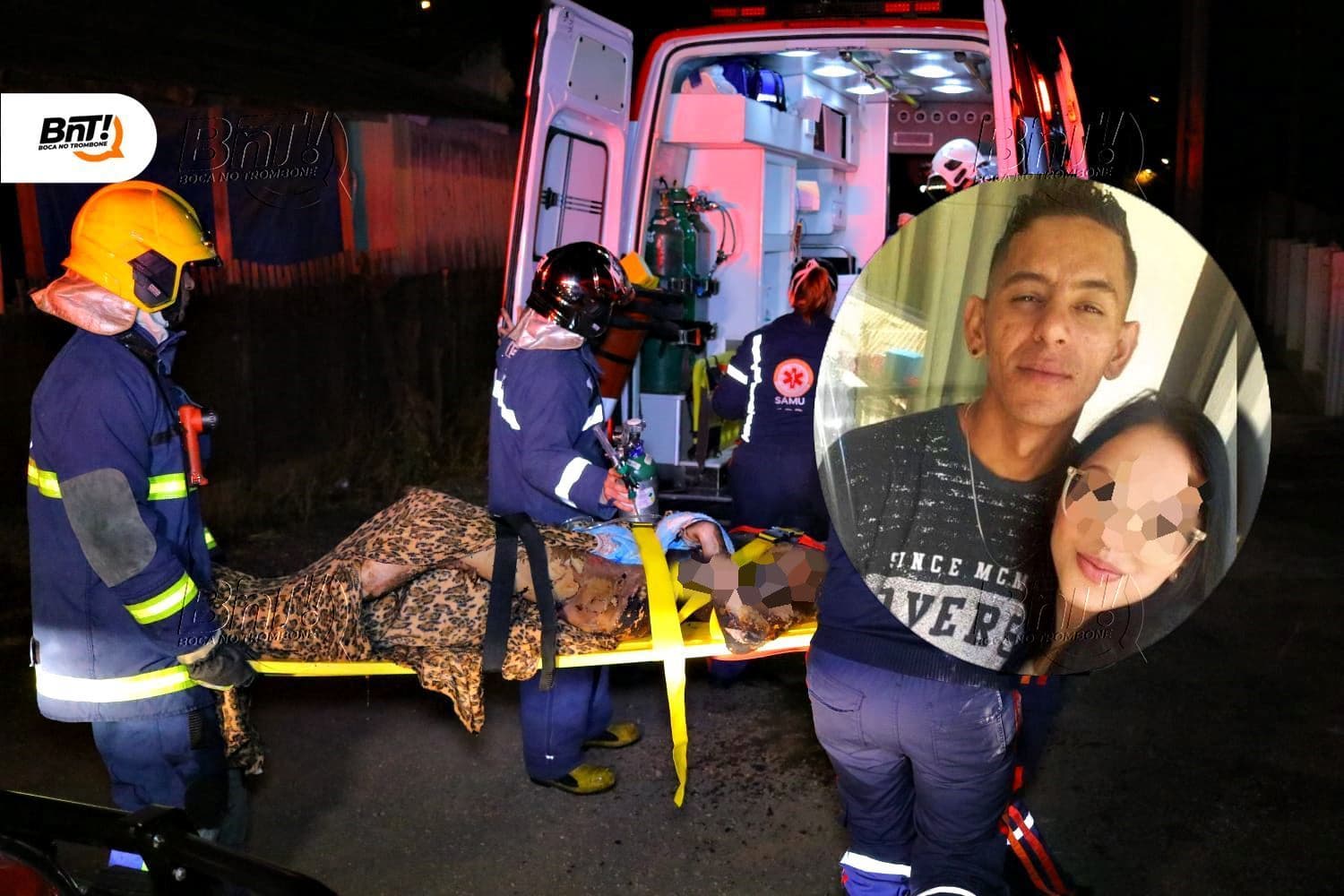 Morre jovem que teve 90% do corpo queimado em incêndio em PG