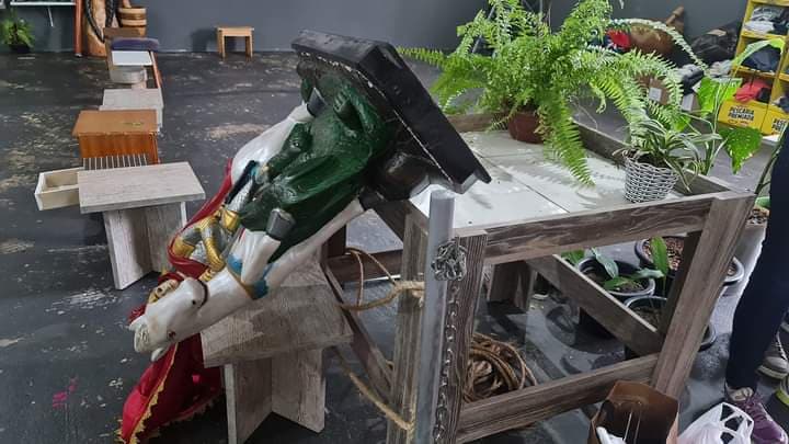 Terreiro de umbanda é alvo de ladrões e terá que suspender ações de caridade em PG