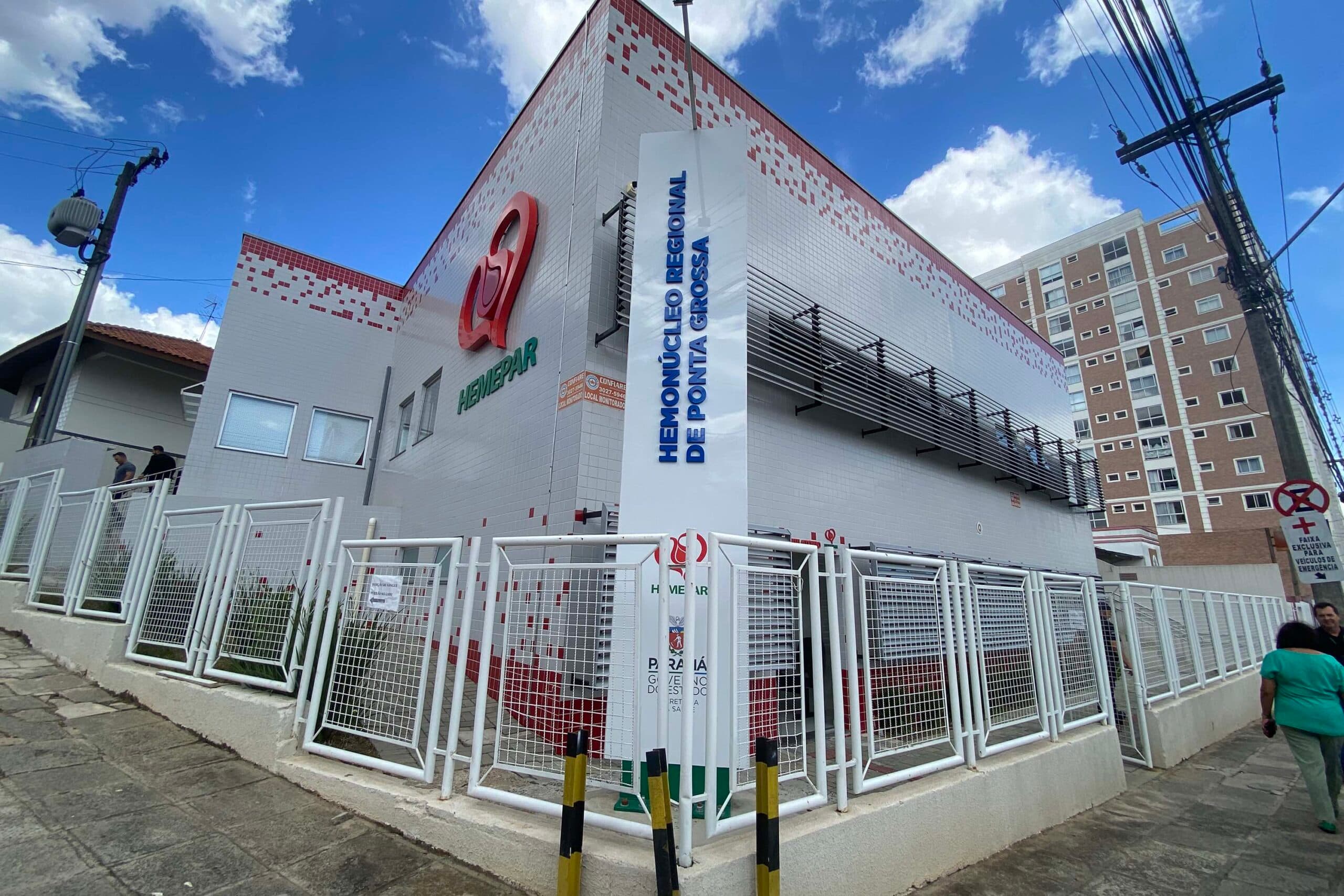 Investimento no Hemonúcleo de PG dobra média diária de doações de sangue na região