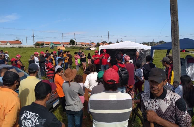 Terreno da Prolar é ocupado por famílias de PG