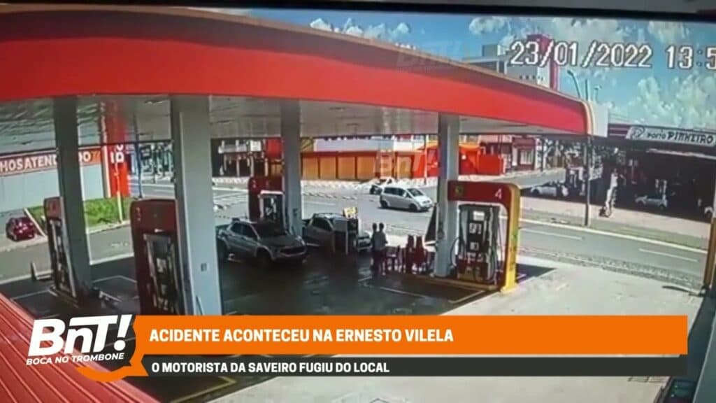 Motorista sai correndo após colidir veículo em PG