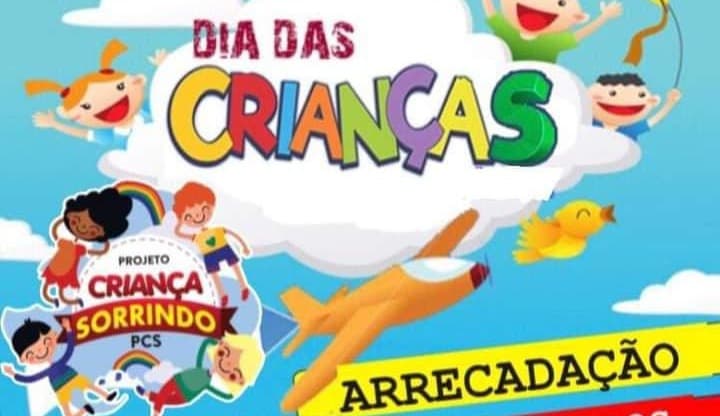Projeto Criança Sorrindo organiza campanha de dia das crianças