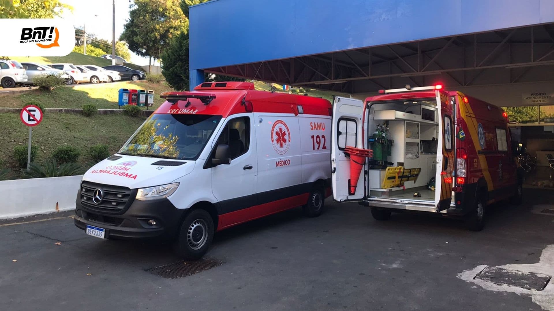 Bebê cai dentro de balde de água e mobiliza equipes de resgate em PG