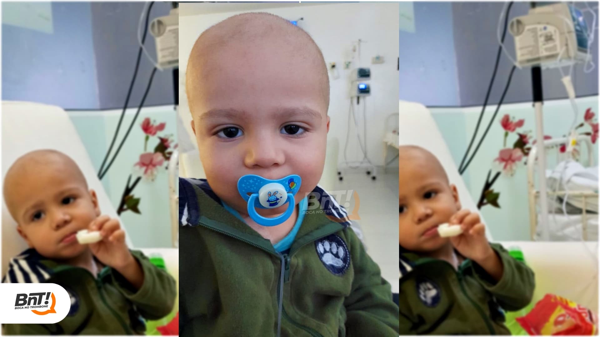 Aos 2 anos, Heros luta contra Leucemia Aguda e necessita da sua ajuda