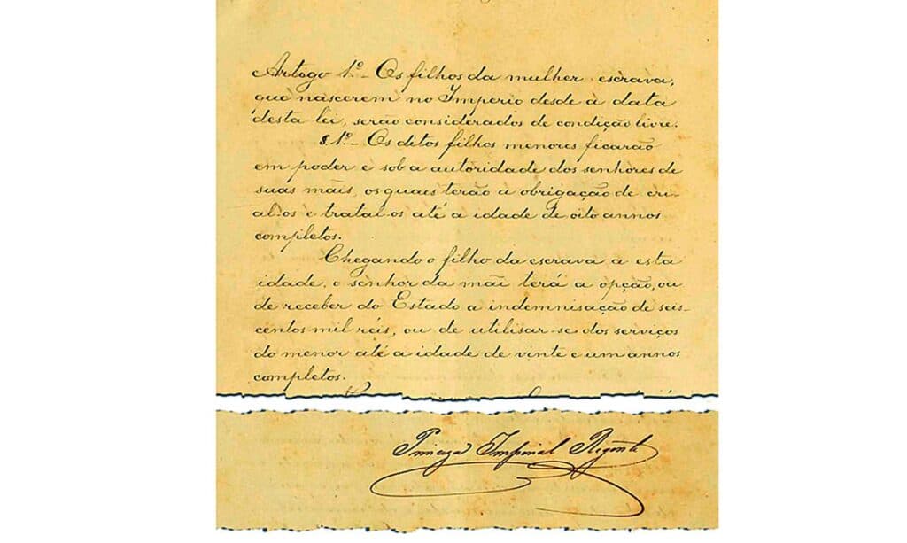 Correios lançam selos que lembram 150 anos da Lei do Ventre Livre