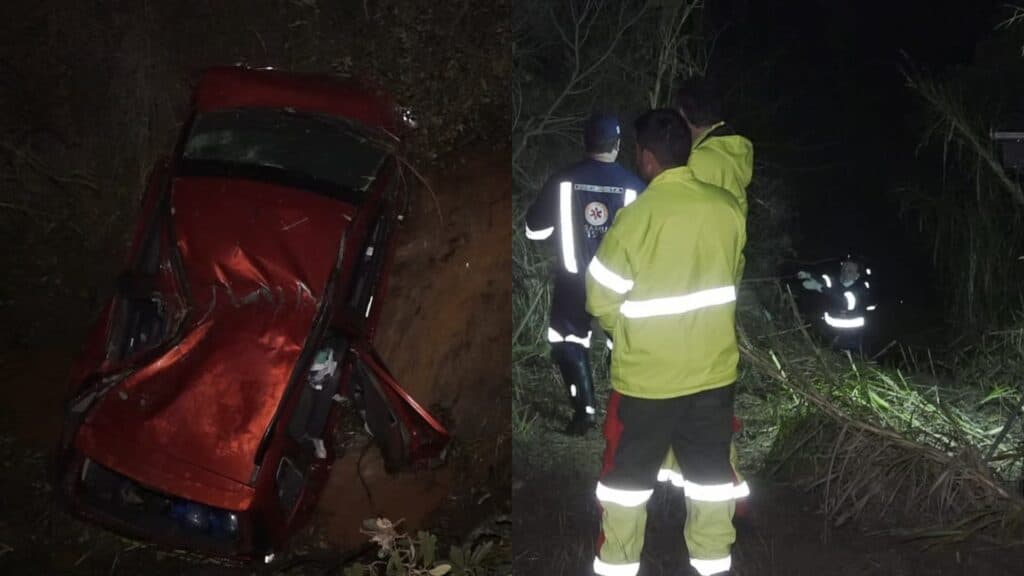 Motorista perde o controle em rodovia e deixa quatro vítimas em PG
