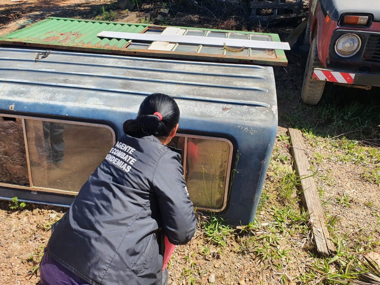 Saúde de Tibagi realiza a instalação de armadilhas para o combate à dengue