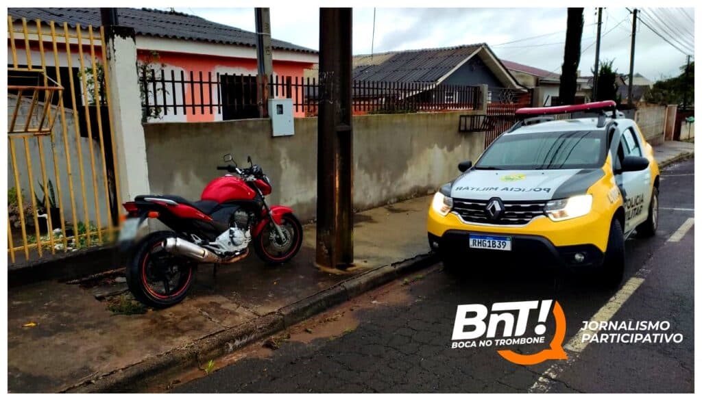 Ladrão se passa por cliente e furta motocicleta durante test drive