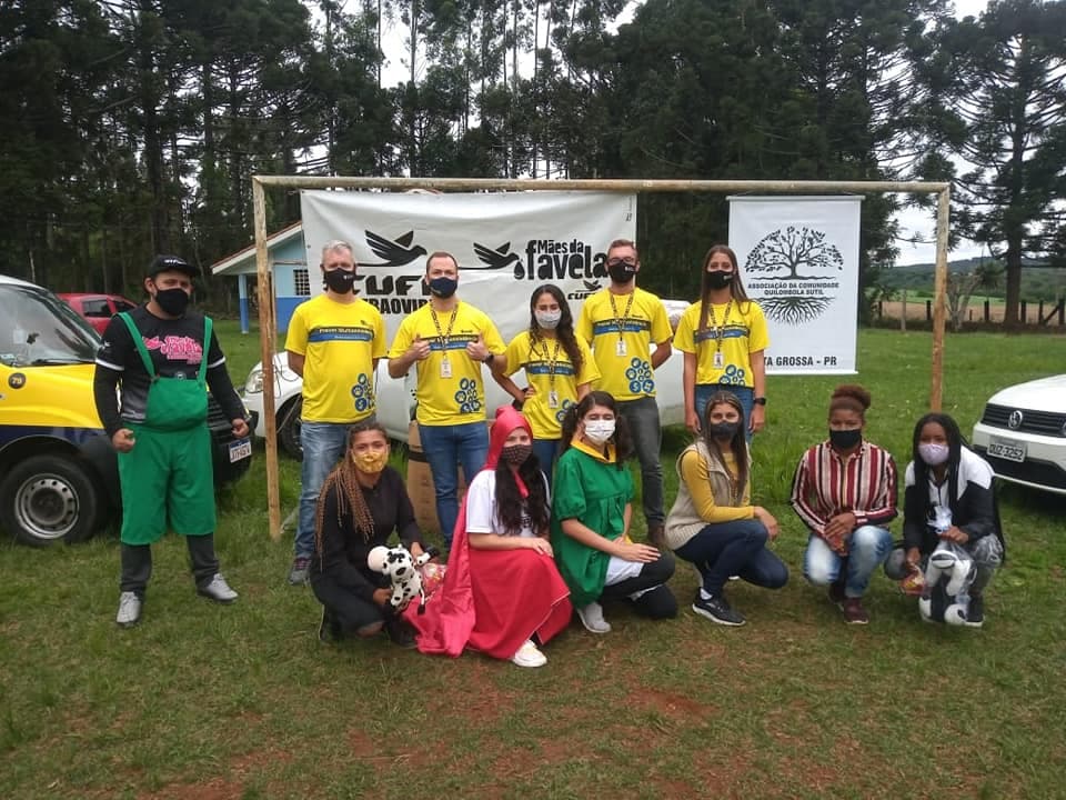 CUFA faz entrega de doces e brinquedos para celebrar Dia das Crianças em PG