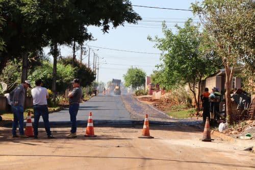 8 ruas do Jardim Iporã são recapeadas pela Prefeitura de Ivaiporã em 20 meses de gestão