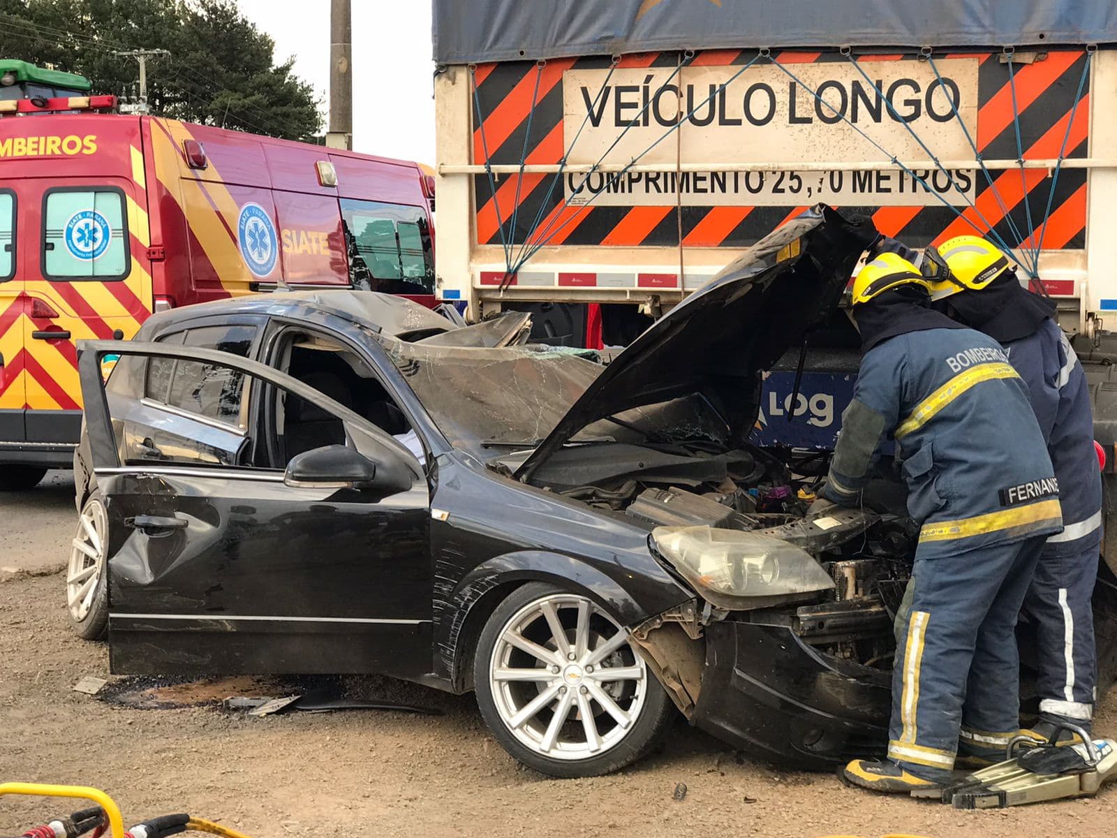 Um morre e outro fica em estado gravíssimo após acidente em PG