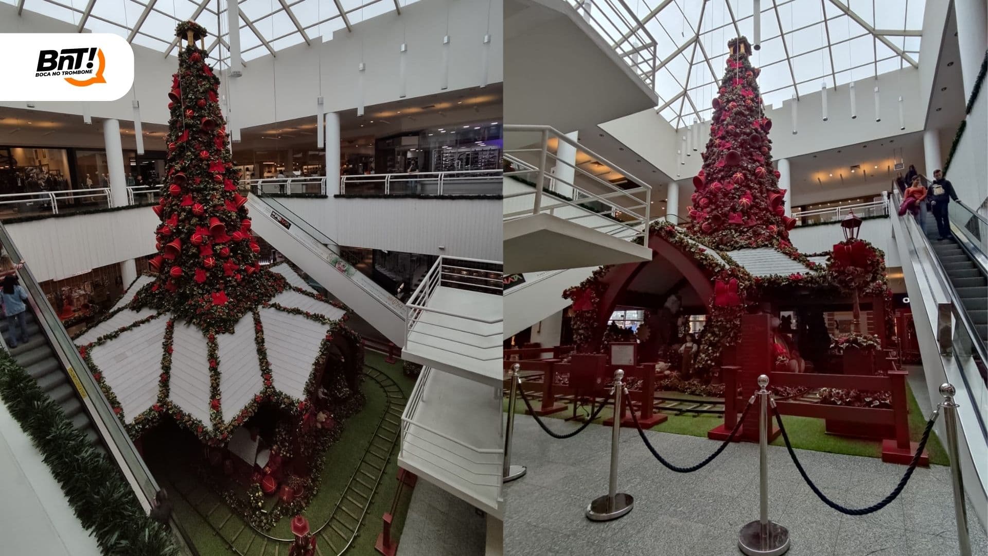 ‘Bom velhinho’ chega ao shopping Palladium e promete surpreender crianças em PG