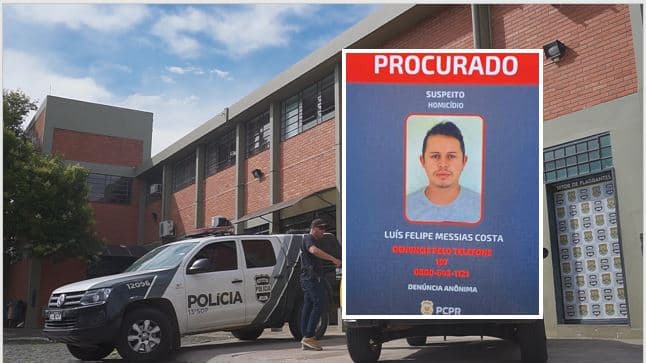 Suspeito de assassinar professor a facada é preso em Ponta Grossa