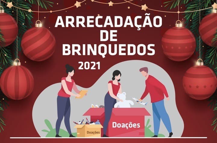 Empresa realiza campanha de Natal com arrecadação de brinquedos em PG