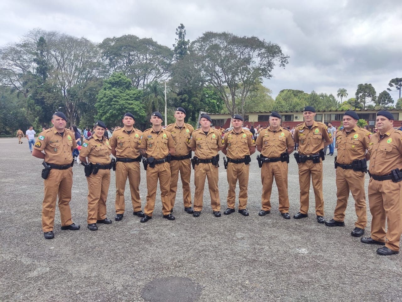 Integrantes da 8ª Cia da PM concluem curso de sargento no Guatupê
