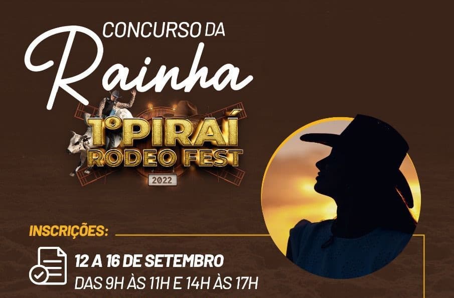 Piraí do Sul promove Concurso da Rainha da 1º Rodeo Fest