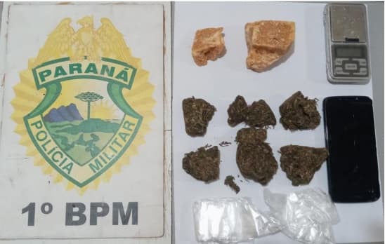 Polícia de Sengés apreende drogas